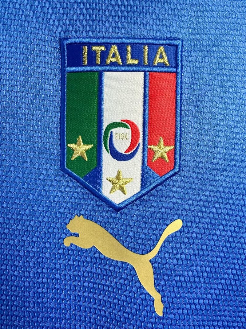 Retro Italy national 2006 home Long Sleeve - Image 8