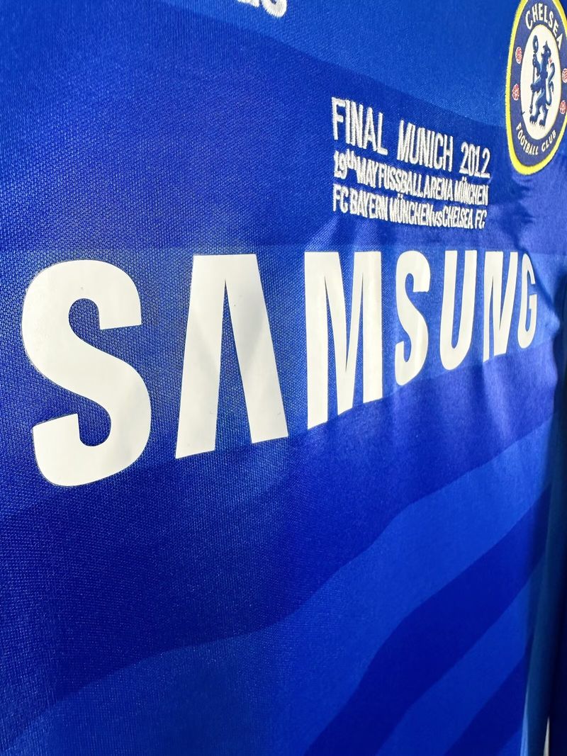 Retro Chelsea FC 2011-2012 home Long Sleeve - Image 11