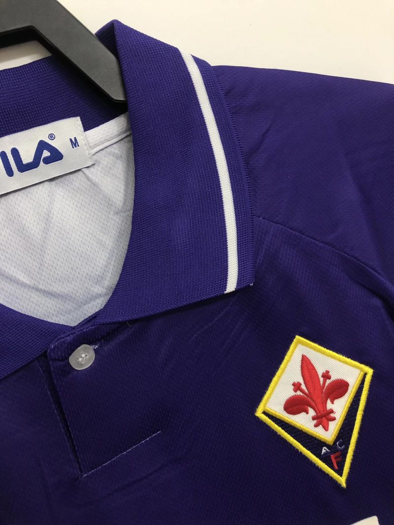 Retro ACF Fiorentina 1999-2000 home game - Image 8
