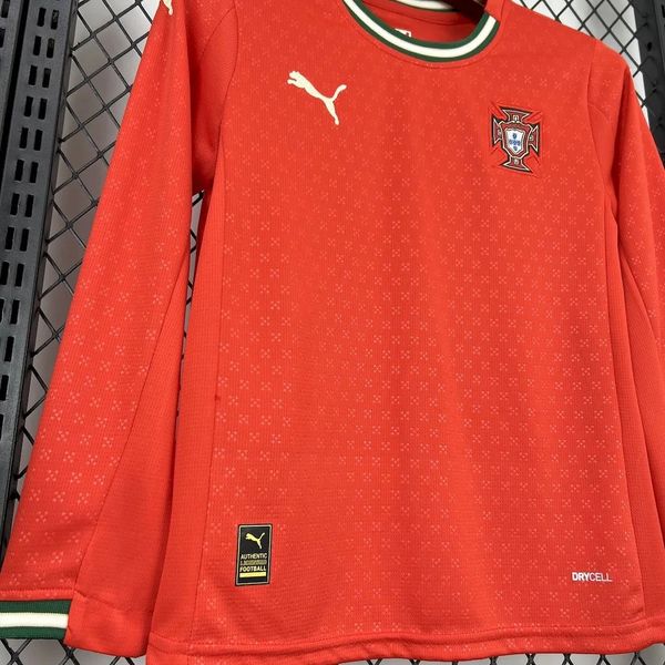 Kid Size Portugal national 2025-2026 home Long sleeve - Image 6