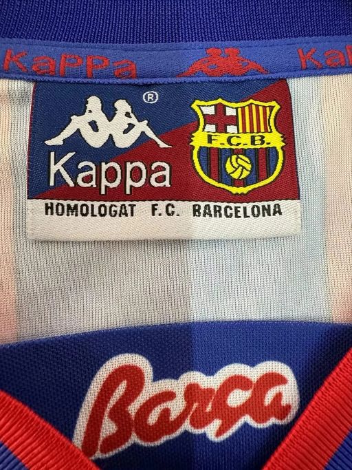 Retro Kid Size FC Barcelona 1996-1997 home - Image 6