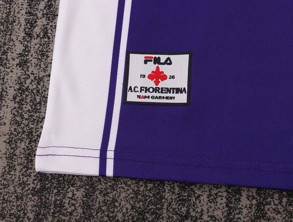 Retro Kid Size ACF Fiorentina 1999-2000 home game - Image 7